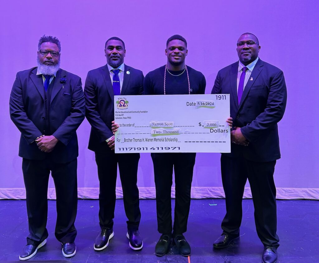 Szyron Scott-
 $2000 Scholarship